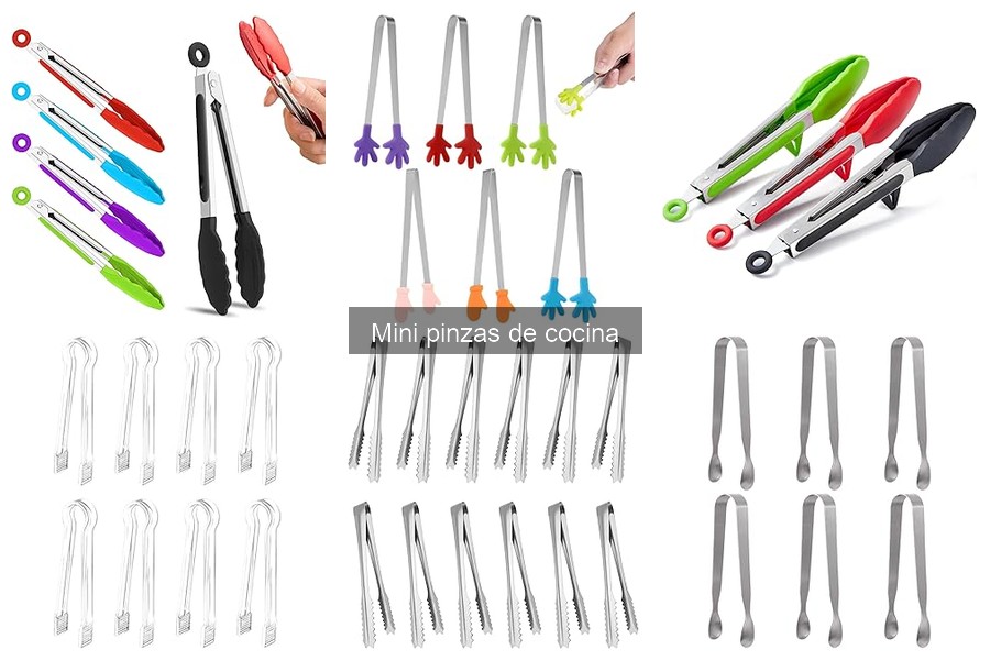 Ventajas de usar mini pinzas de cocina para preparar alimentos