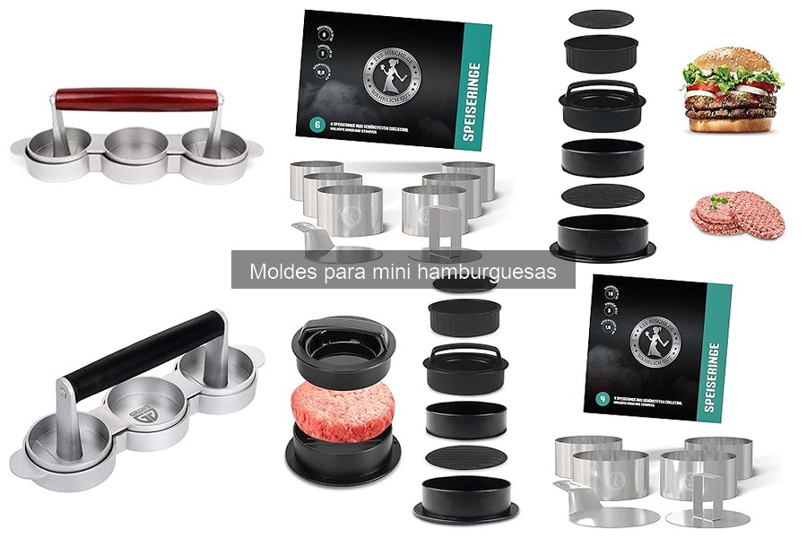 Ventajas de Usar Moldes para Mini Hamburguesas en Casa