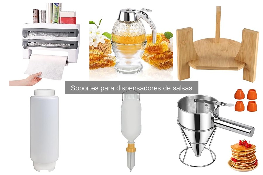 Ventajas de usar soportes para dispensadores de salsas en casa
