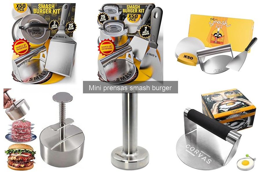Ventajas de usar una mini prensa smash burger en casa