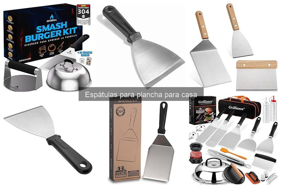 Ventajas y desventajas de las espátulas para plancha