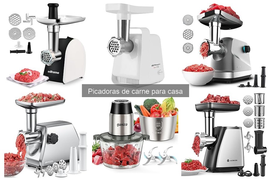 Ventajas y desventajas de las picadoras de carne en casa