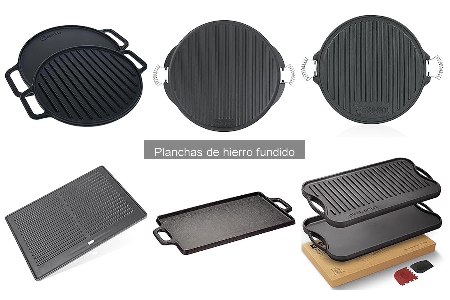 Ventajas y desventajas de las planchas de hierro fundido