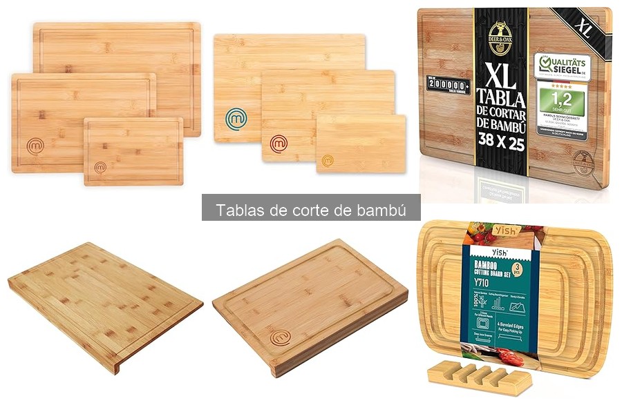 Ventajas y desventajas de las tablas de corte de bambú