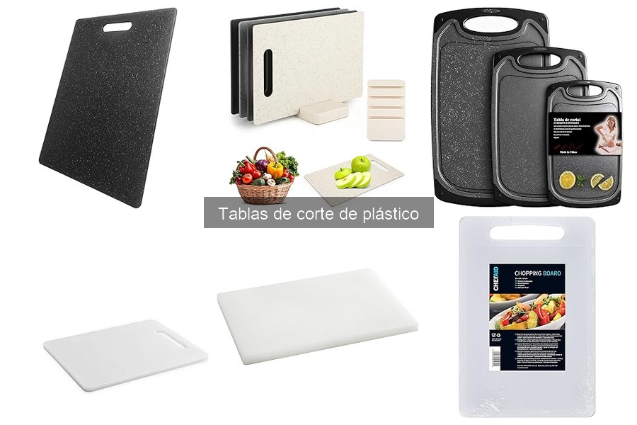 Ventajas y desventajas de las tablas de corte de plástico