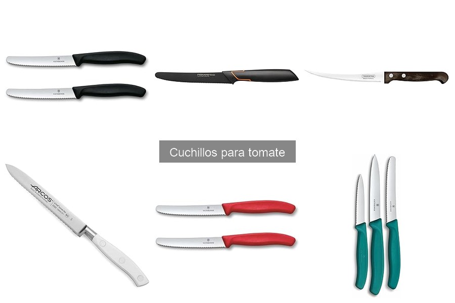 Ventajas y desventajas de los cuchillos para tomate