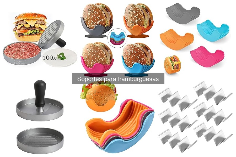 Ventajas y desventajas de los soportes para hamburguesas