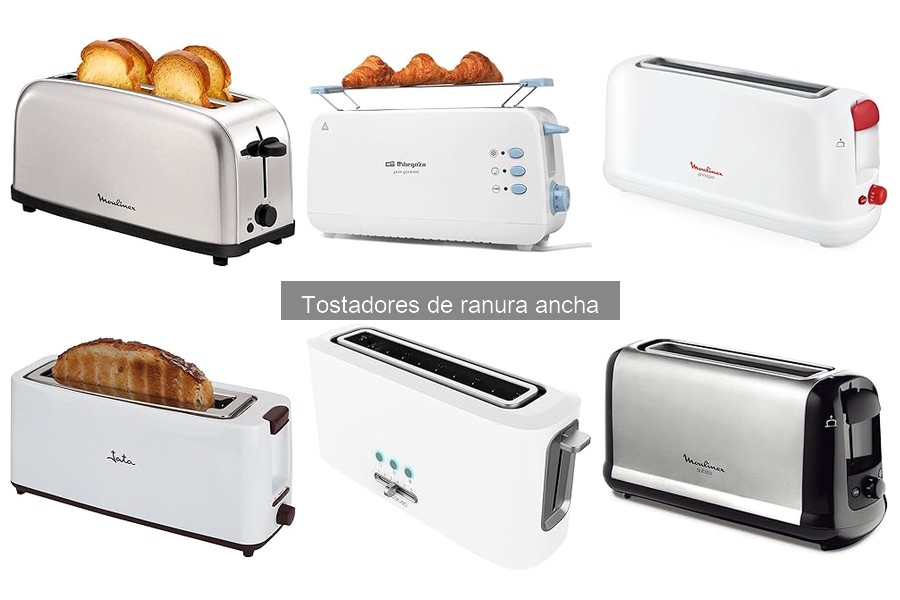 Ventajas y desventajas de los tostadores de ranura ancha