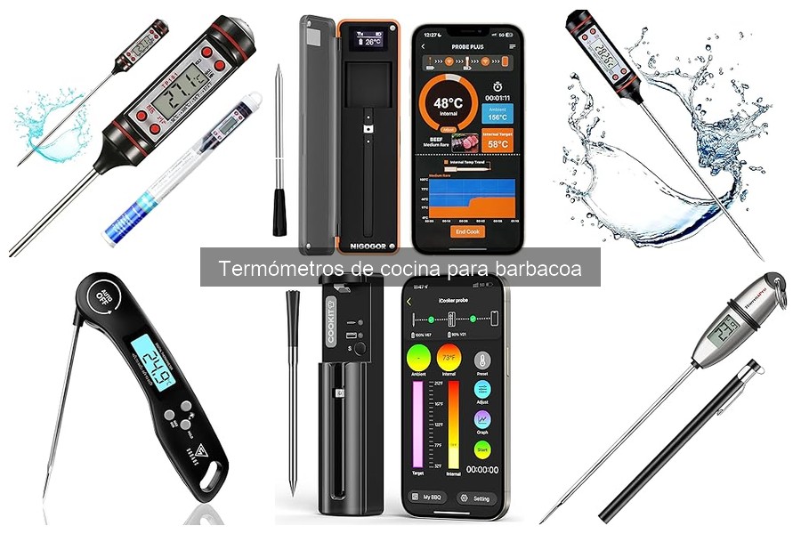 Ventajas y desventajas de usar un termómetro de cocina