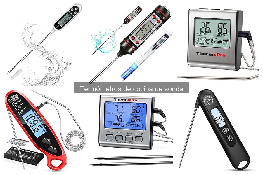 Ventajas y desventajas de usar un termómetro de sonda